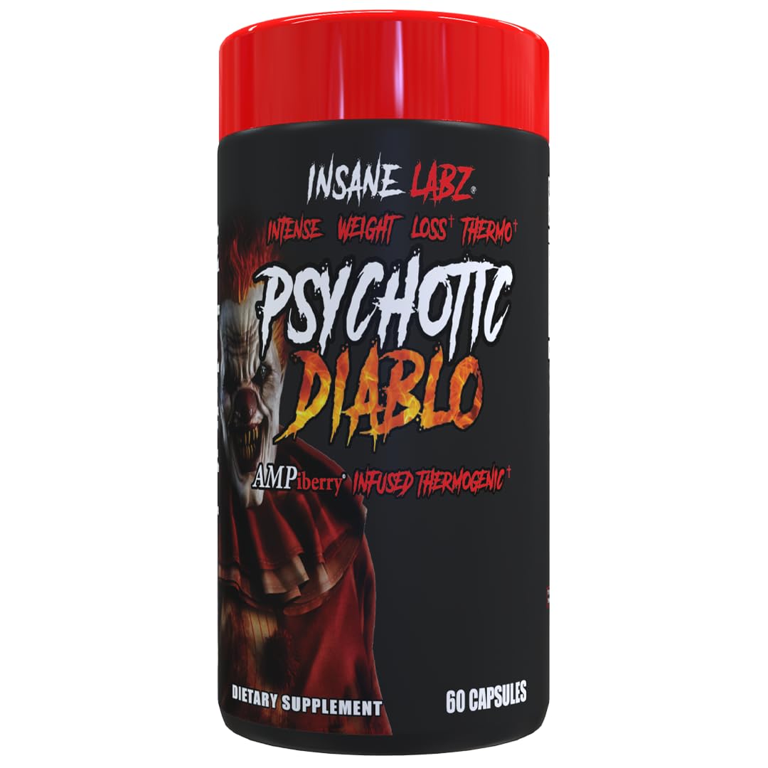 Insane Labz Psychotic Diablo Fat Burner front view