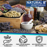 Inspire Naturals Say Goodnight Melatonin 5mg capsules close-up