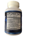 Inspire Naturals Say Goodnight Melatonin 5mg capsules on a wooden table