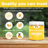 INSPIRELIFE ABC Riboflavin Gummies 400mg in a bowl