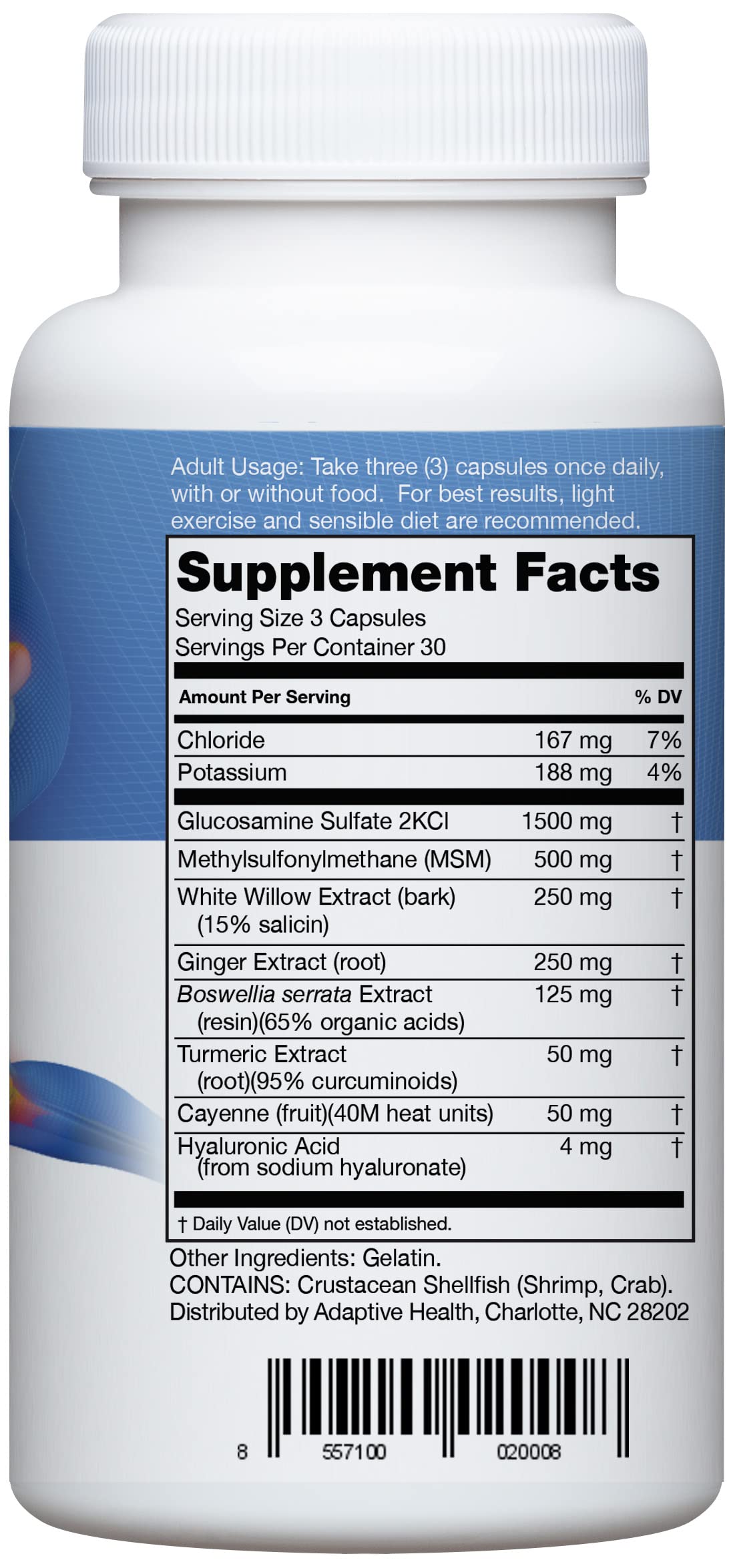 Instaflex Joint Support Supplement with measuring spoon for dosage