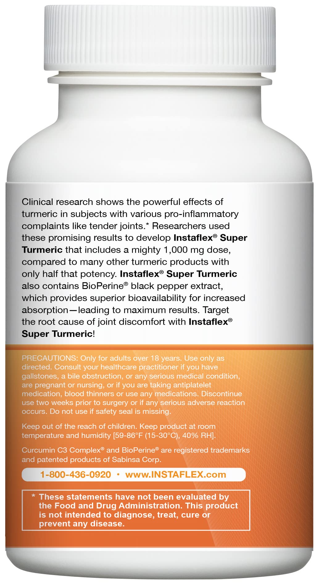 Instaflex Super Turmeric Joint Health Supplement packaging