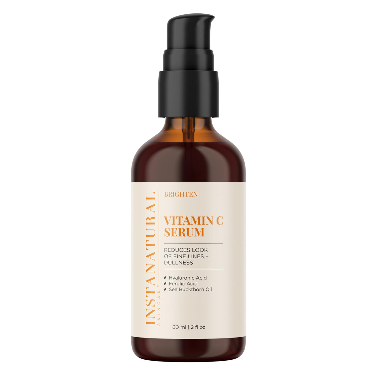 InstaNatural Vitamin C Supplement 132g front view