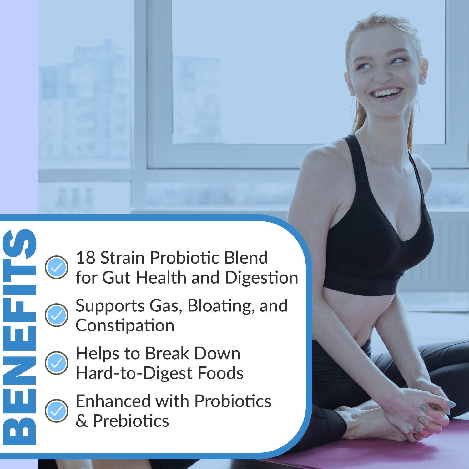 Instant Brands daily Complete Multi-Enzyme Capsules side view