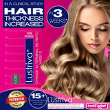 InstaRelief Hair Growth Supplement lifestyle shot with flowers