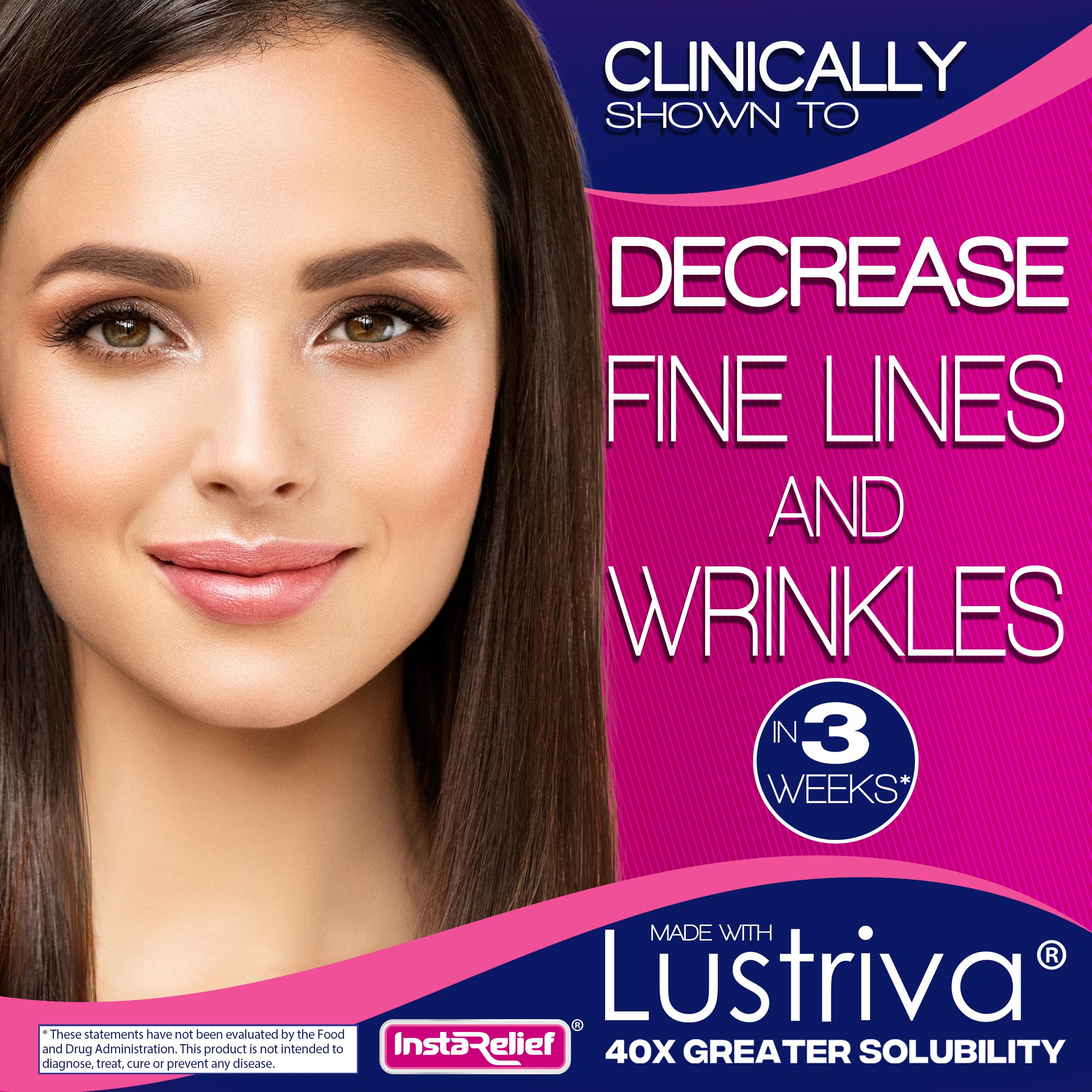 InstaRelief Hair Growth Supplement micro tablets close-up