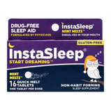 InstaSleep 32-Count Quick Melt Sleep Supplement packaging front view