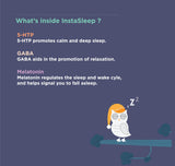 InstaSleep Mint drug-free sleep aid ingredients list