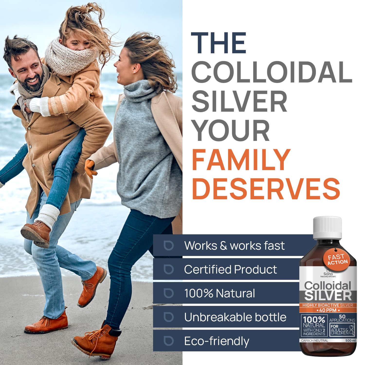Institut Katharos Colloidal Silver 40 PPM 290g ingredients list