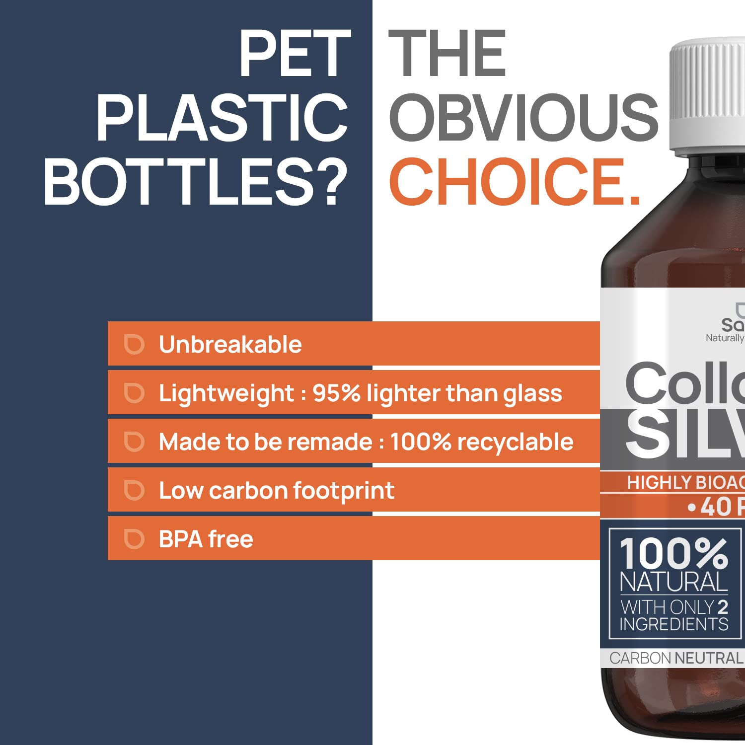 Institut Katharos Colloidal Silver 40 PPM 290g packaging details