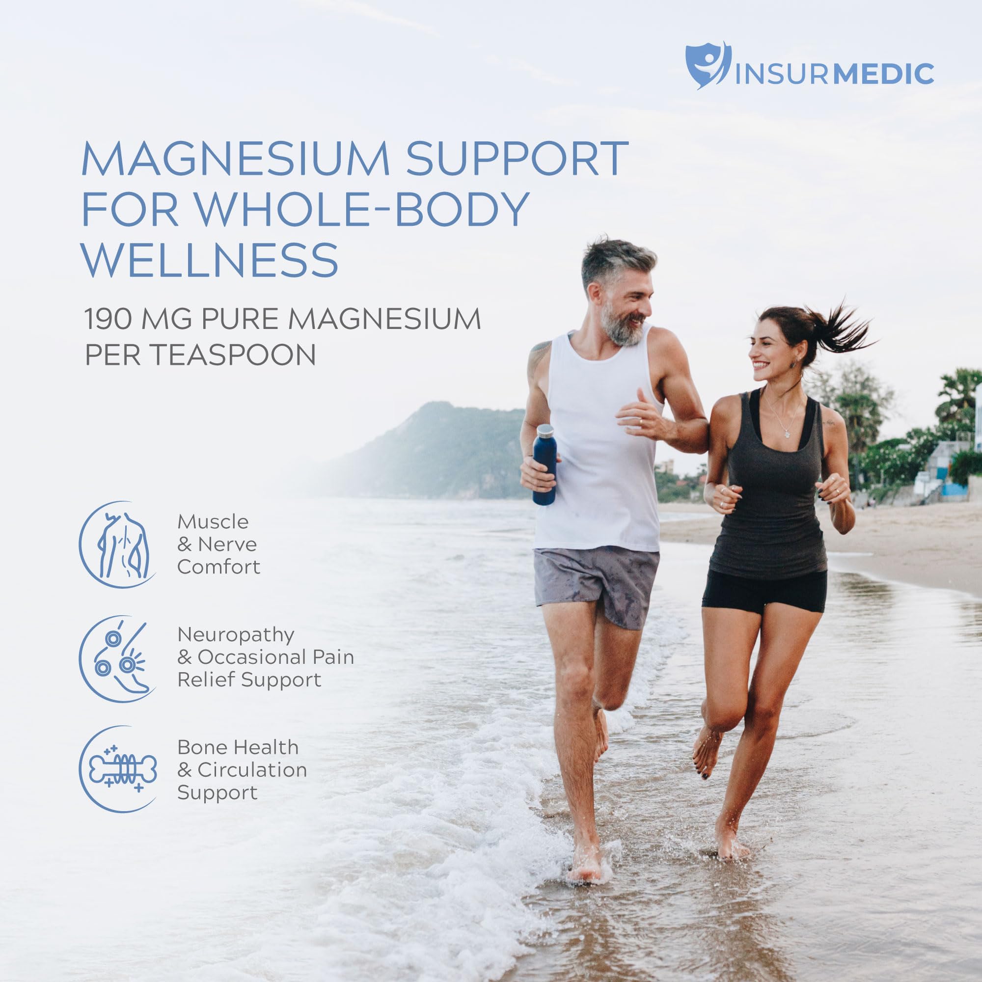 InsurMedic Magnesium Cream 190 mg texture close-up