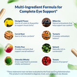 Integral Health Apothecary Eye Support Supplement on a wooden table