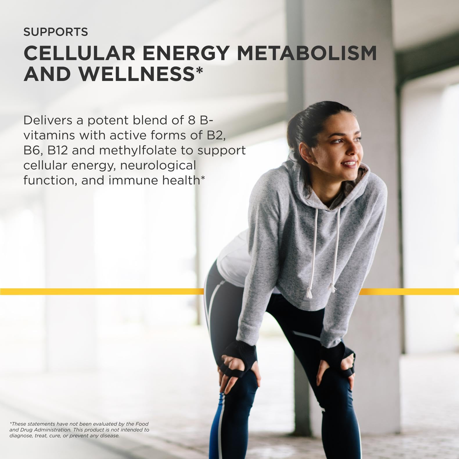 Integrative Therapeutics Active B-Complex capsules with measuring spoon