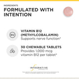 Integrative Therapeutics B12-Active Cherry Chewable Tablets with cherry flavour