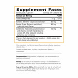 Integrative Therapeutics Berberine Complex capsule bottle side view