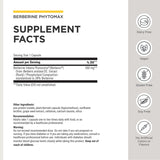 Integrative Therapeutics Berberine Phytomax supplement back view