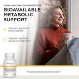 Integrative Therapeutics Berberine Phytomax supplement side view