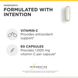 Integrative Therapeutics Buffered Vitamin C 1000mg capsules opened