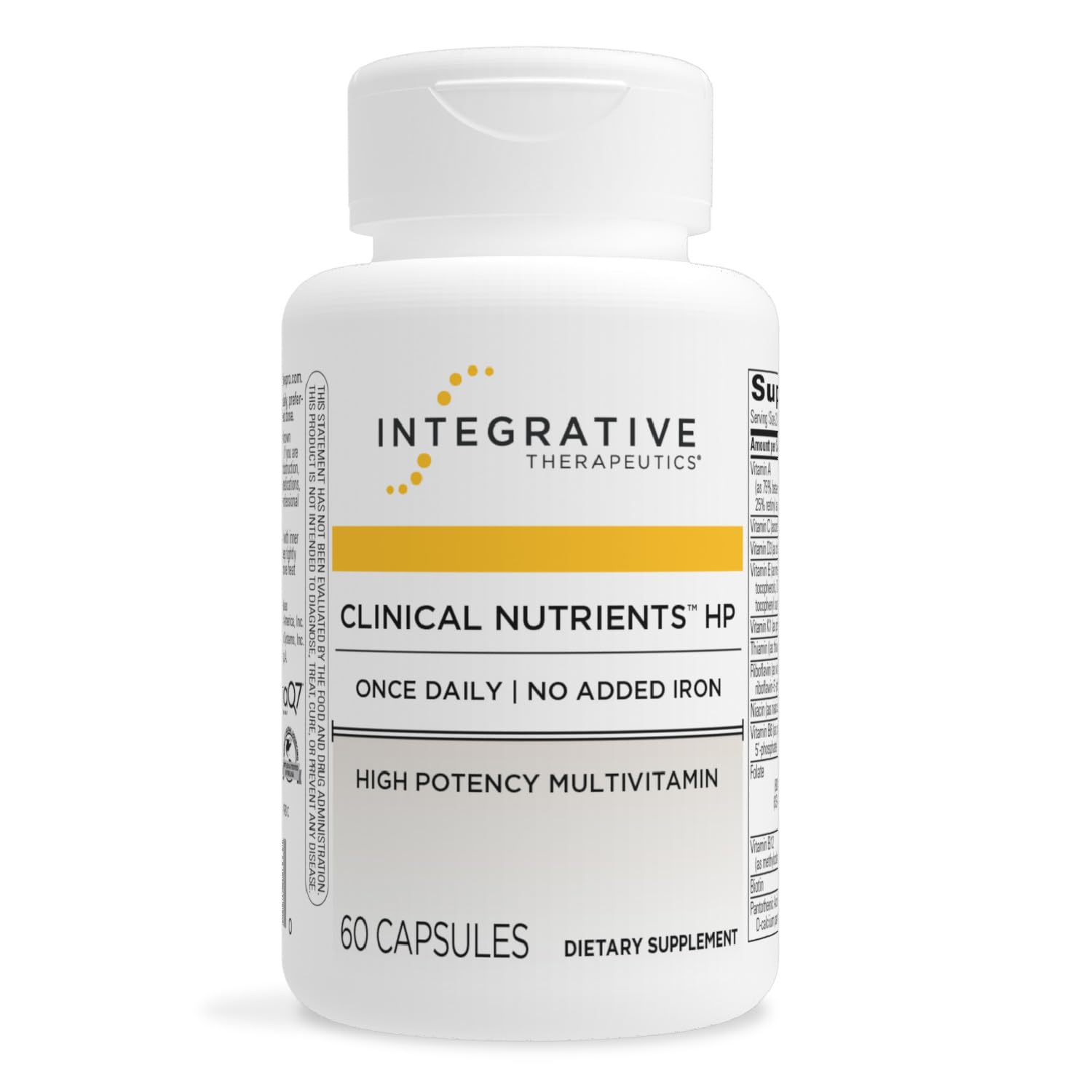 Integrative Therapeutics Clinical Nutrients HP multivitamin bottle front view