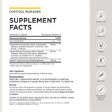 Integrative Therapeutics Cortisol Support Supplement 60 Capsules bottle with label