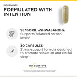 Integrative Therapeutics Cortisol Support Supplement capsules close-up