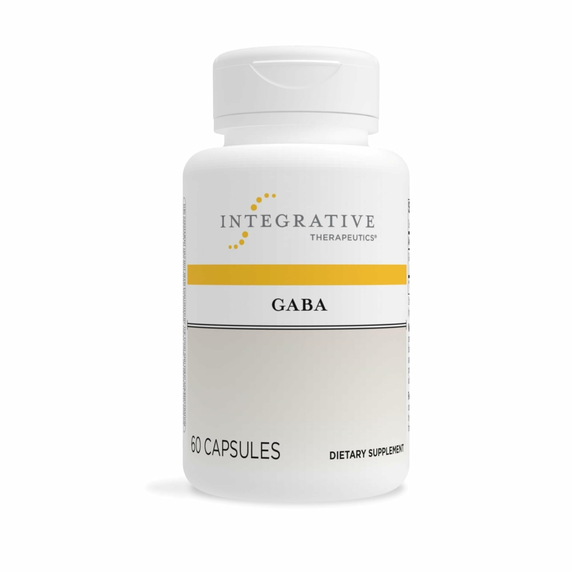 Integrative Therapeutics GABA Brain Support Supplement 750mg front view