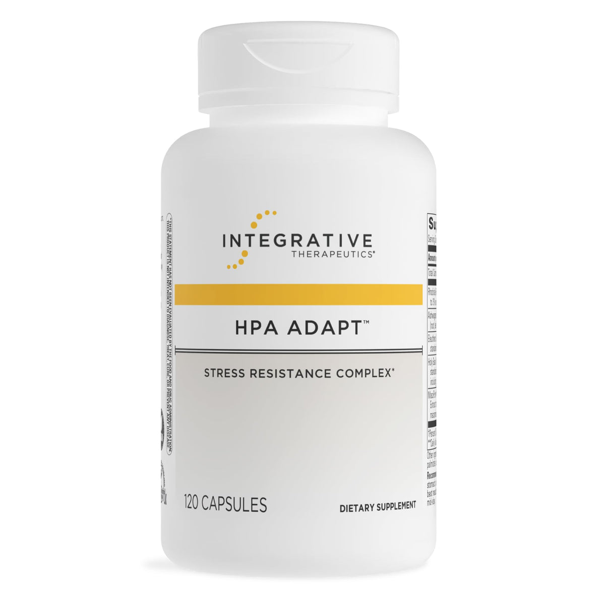 Integrative Therapeutics HPA Adapt Stress Support Supplement 90 Capsules front view