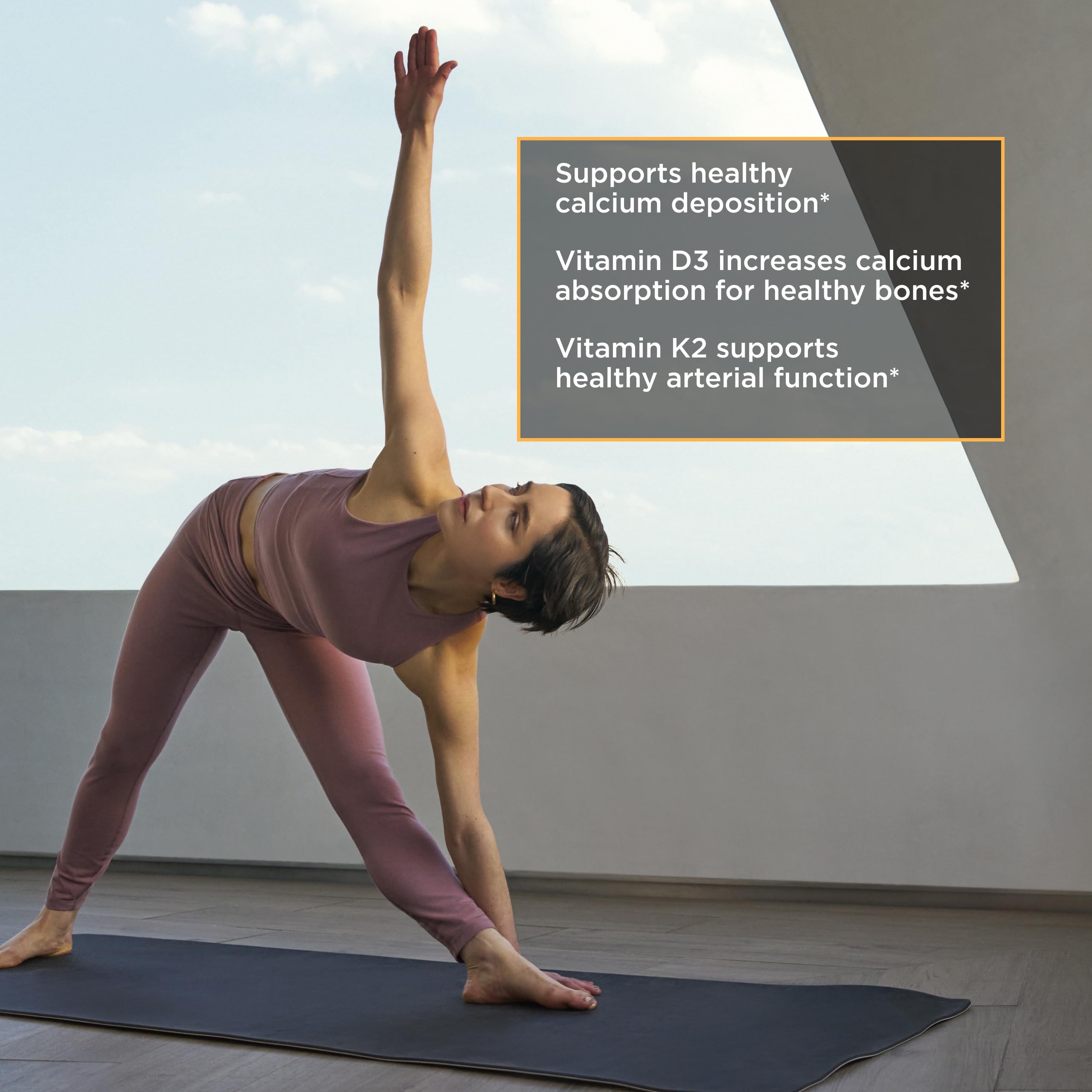 Integrative Therapeutics K2 + D3 supplement bottle back view