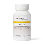 Integrative Therapeutics K2 + D3 supplement bottle front view