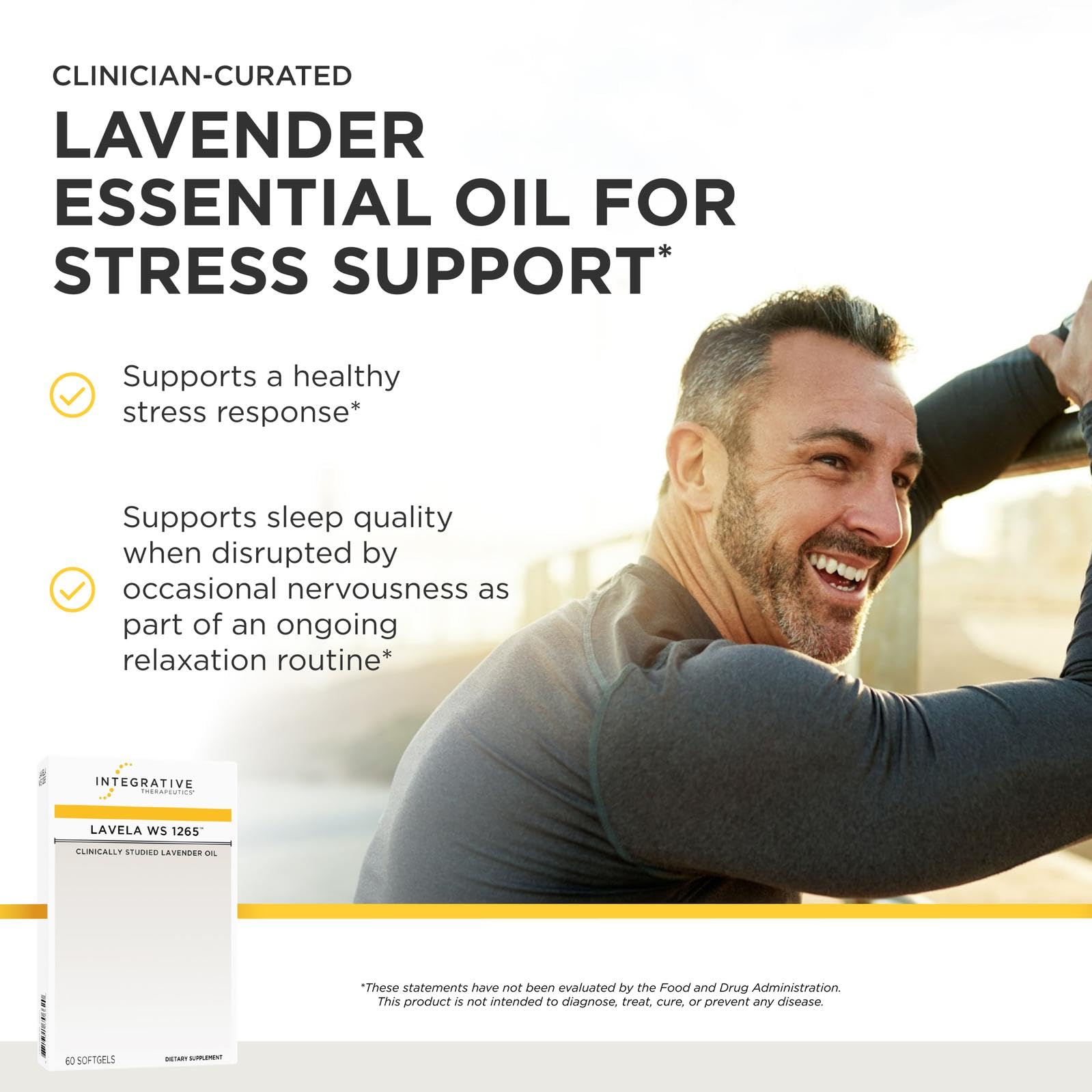 Integrative Therapeutics Lavela WS 1265 60 Softgels back view
