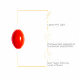 Integrative Therapeutics Lavela WS 1265 Lavender Oil Supplement capsule close-up