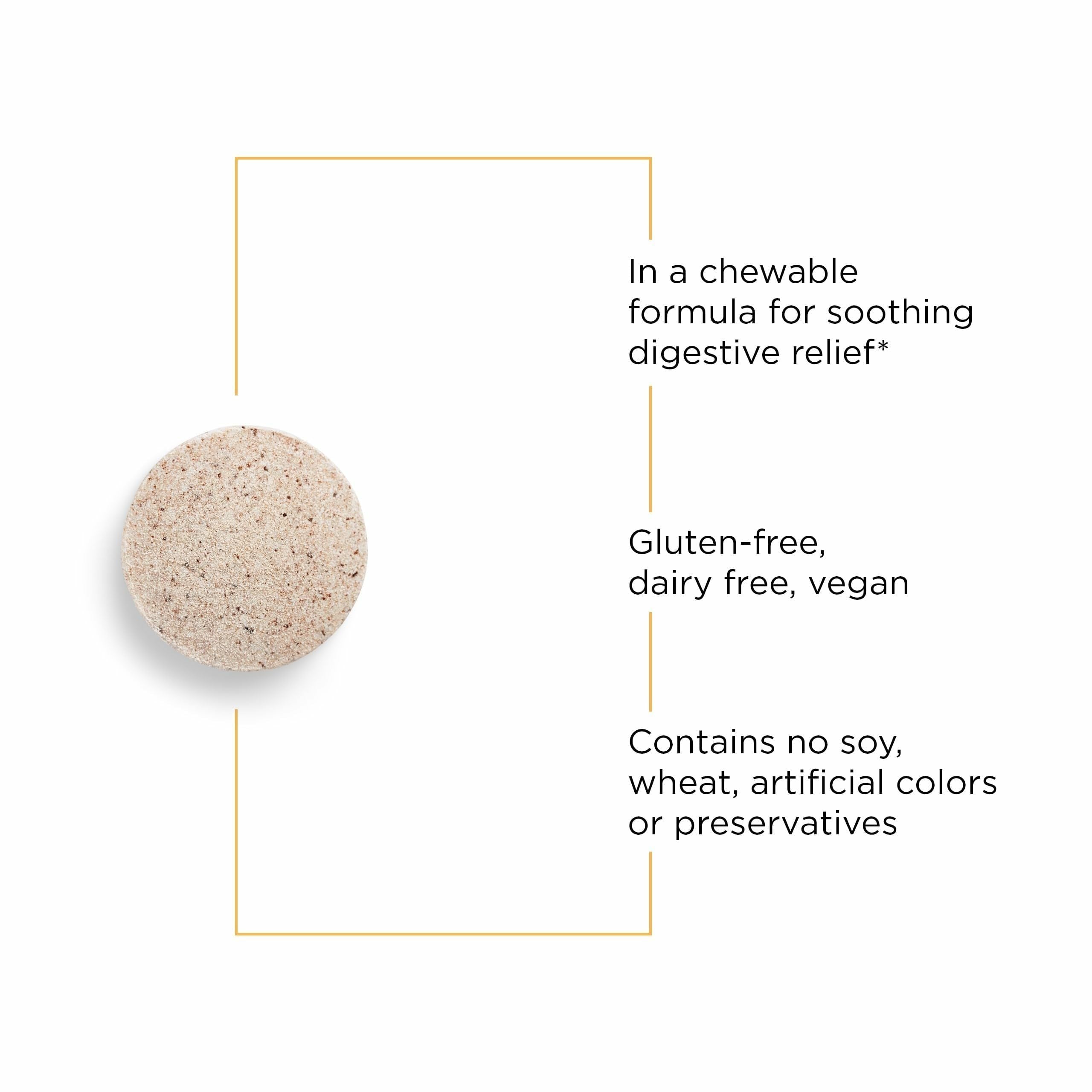 Integrative Therapeutics Licorice Root Chewable Tablets back view