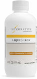 Integrative Therapeutics Liquid Iron Supplement front view with label