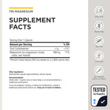 Integrative Therapeutics Magnesium Complex Supplement 300mg bottle side view