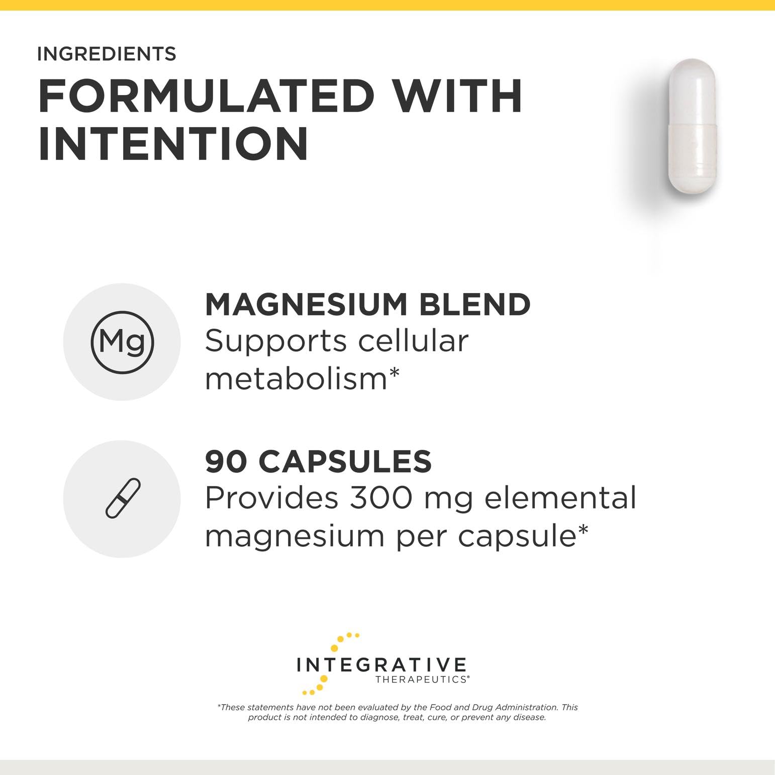 Integrative Therapeutics Magnesium Complex Supplement packaging