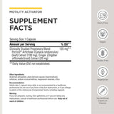 Integrative Therapeutics Motility Activator Artichoke Supplement ingredients list