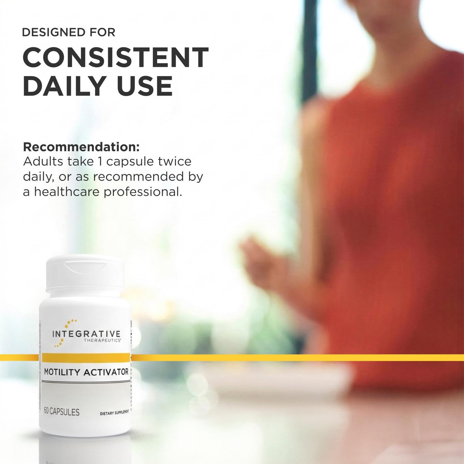 Integrative Therapeutics Motility Activator Artichoke Supplement packaging detail