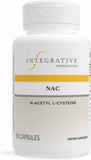 Integrative Therapeutics N-Acetyl L-Cysteine 600mg capsules front view