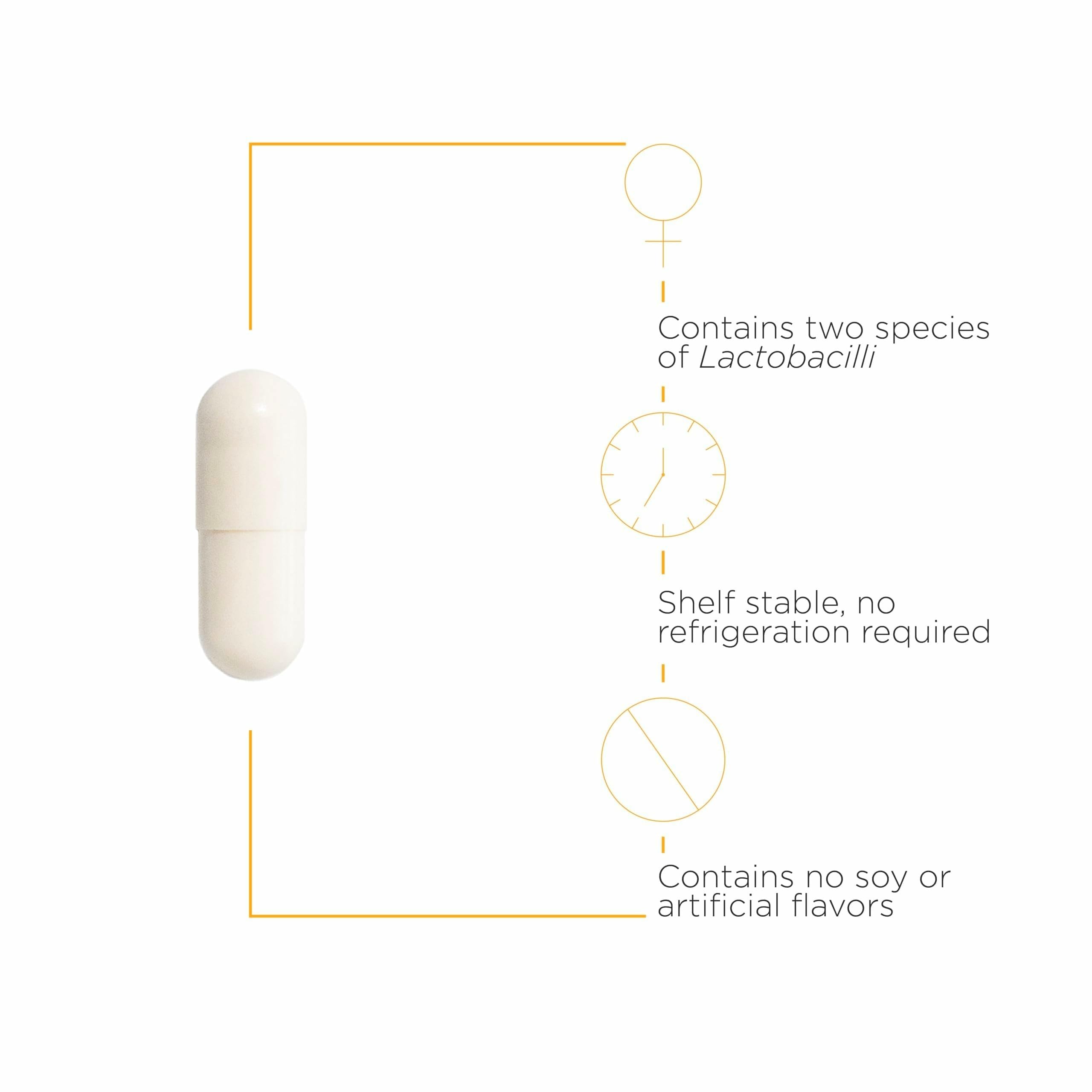 Integrative Therapeutics Pro-Flora Women’s Probiotic 100g side view