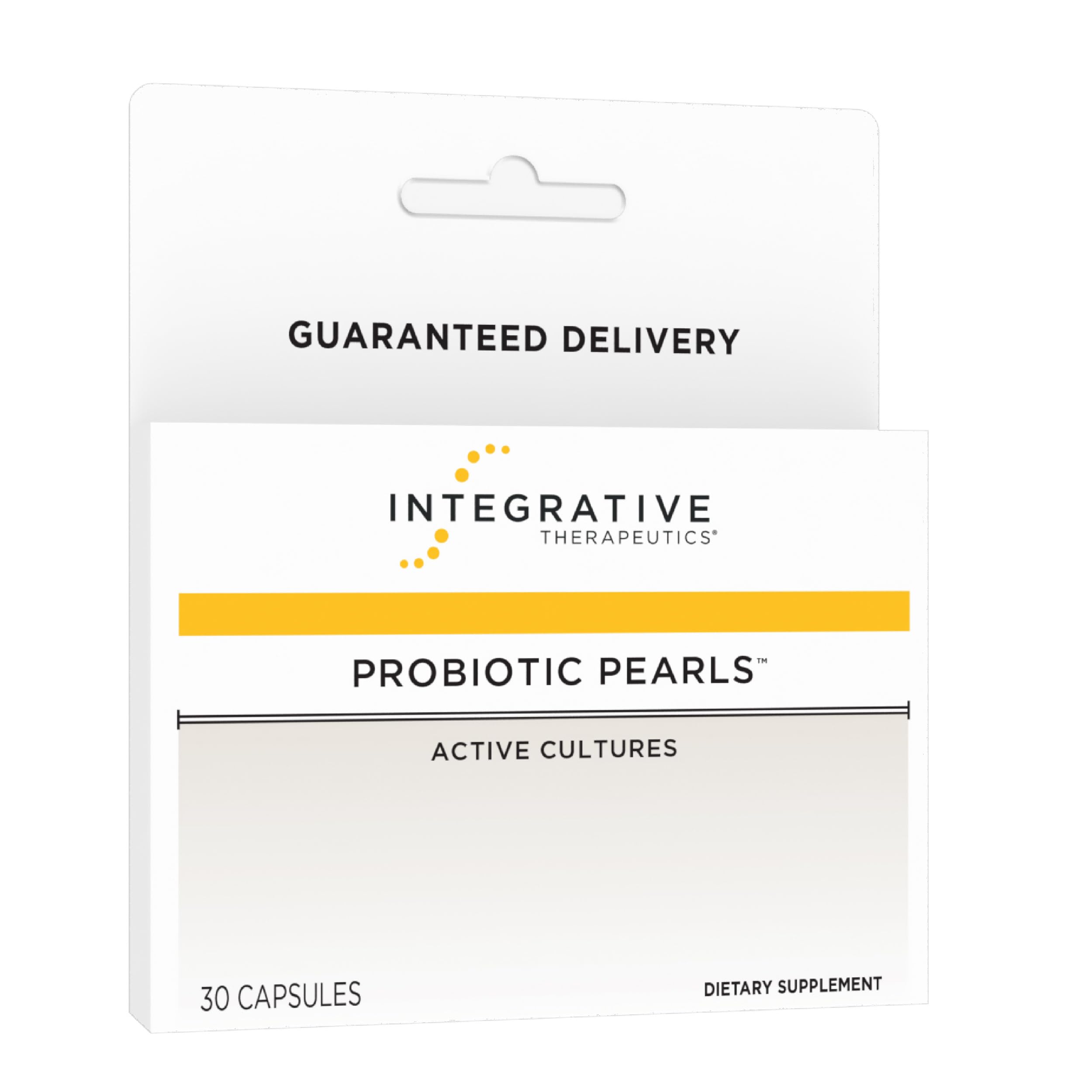 Integrative Therapeutics Probiotic Pearls Daily Probiotic Capsules front view