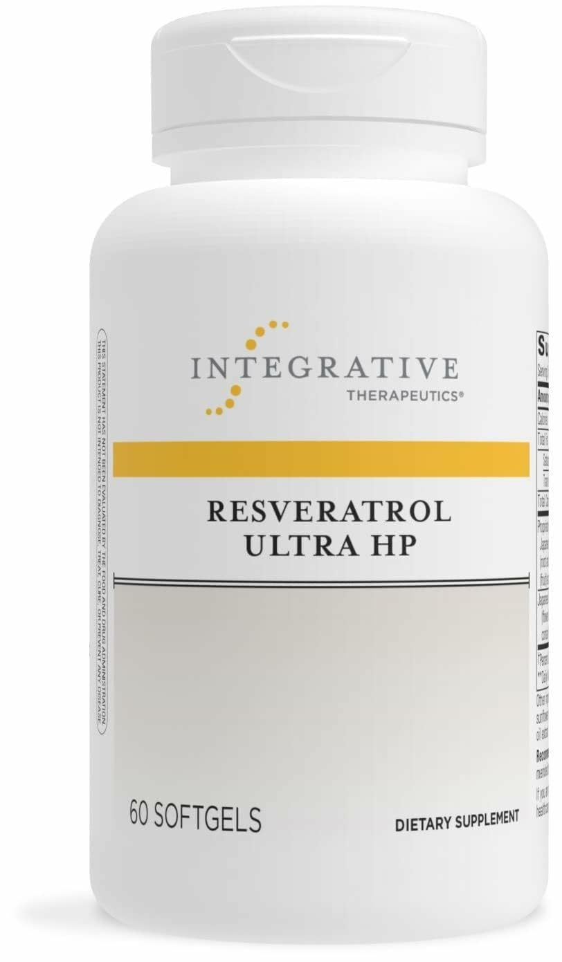 Integrative Therapeutics Resveratrol Ultra HP 175mg softgel front view