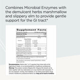 Integrative Therapeutics Similase Sensitive Stomach Multi-Enzymes packaging side view