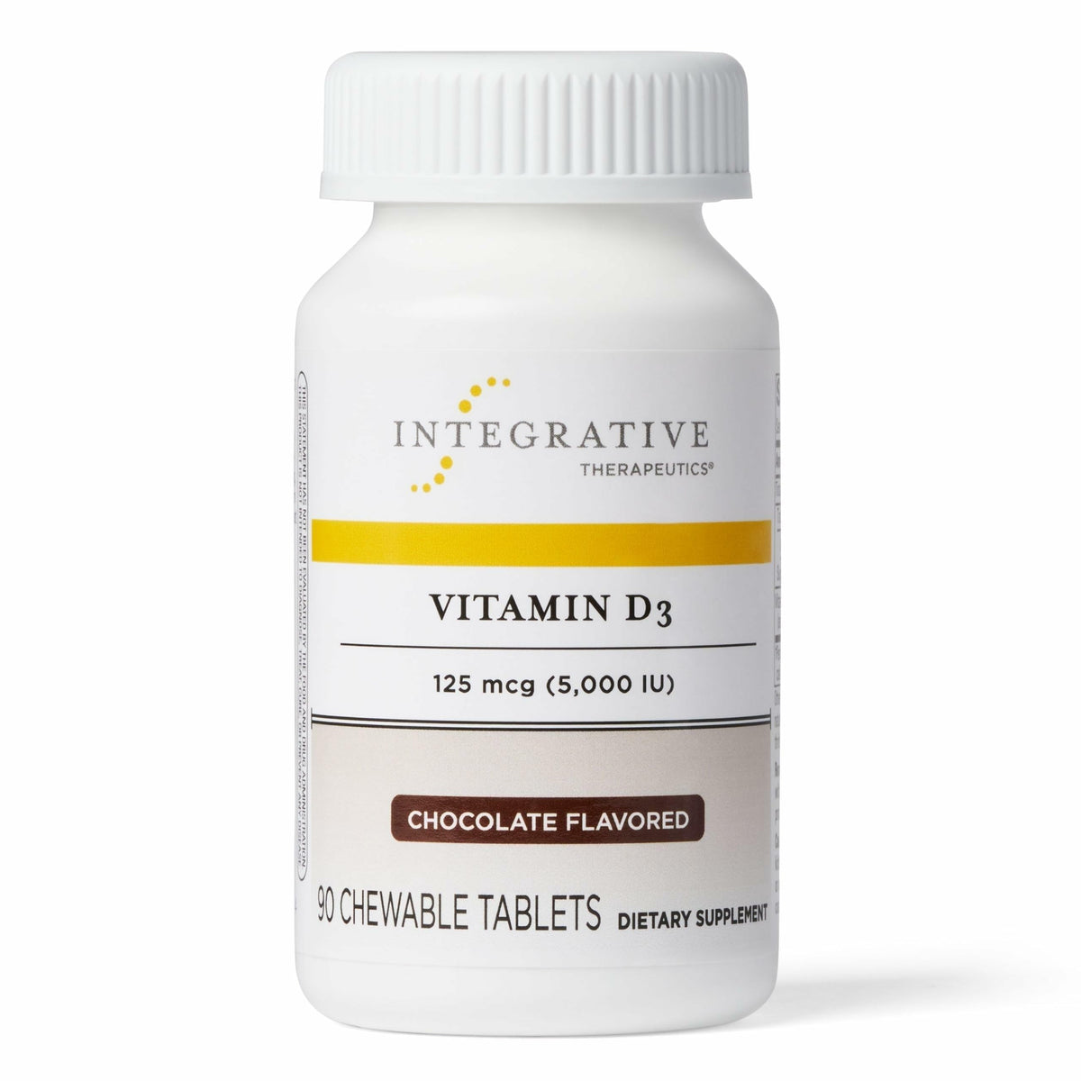Integrative Therapeutics Vitamin D3 chewable tablets front view