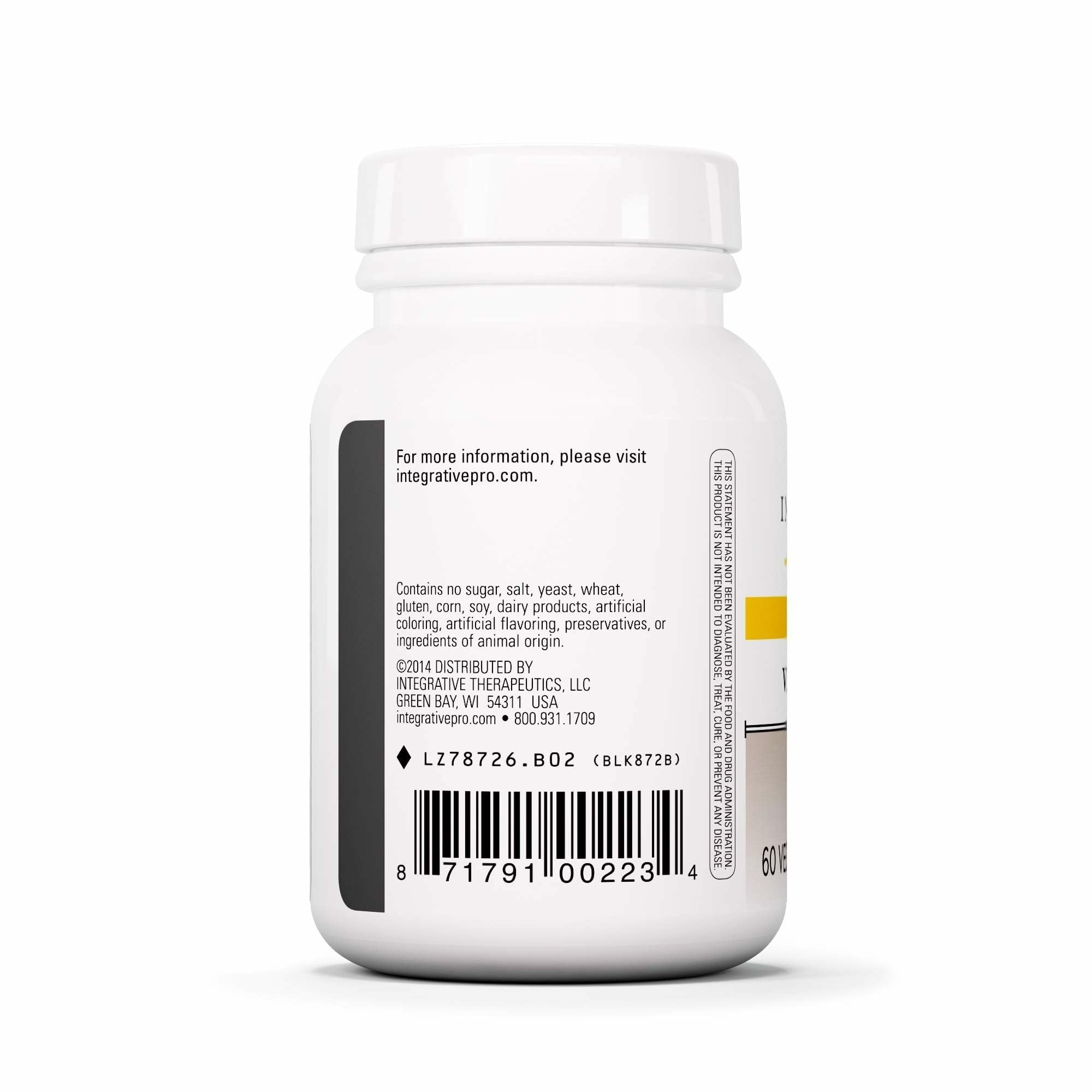 Integrative Therapeutics Vitex Extract 225mg bottle with label