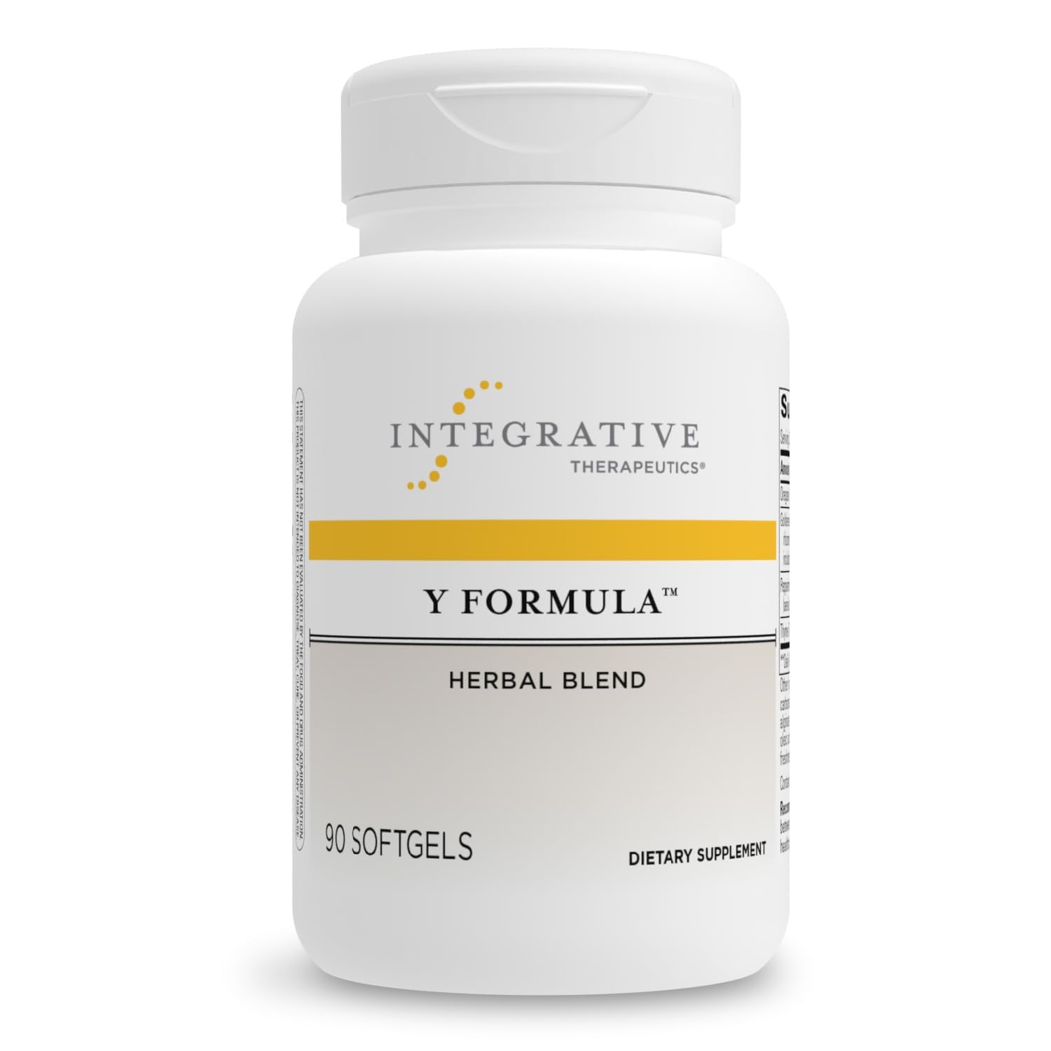 Integrative Therapeutics Y Formula Herbal Supplement 200mg front view