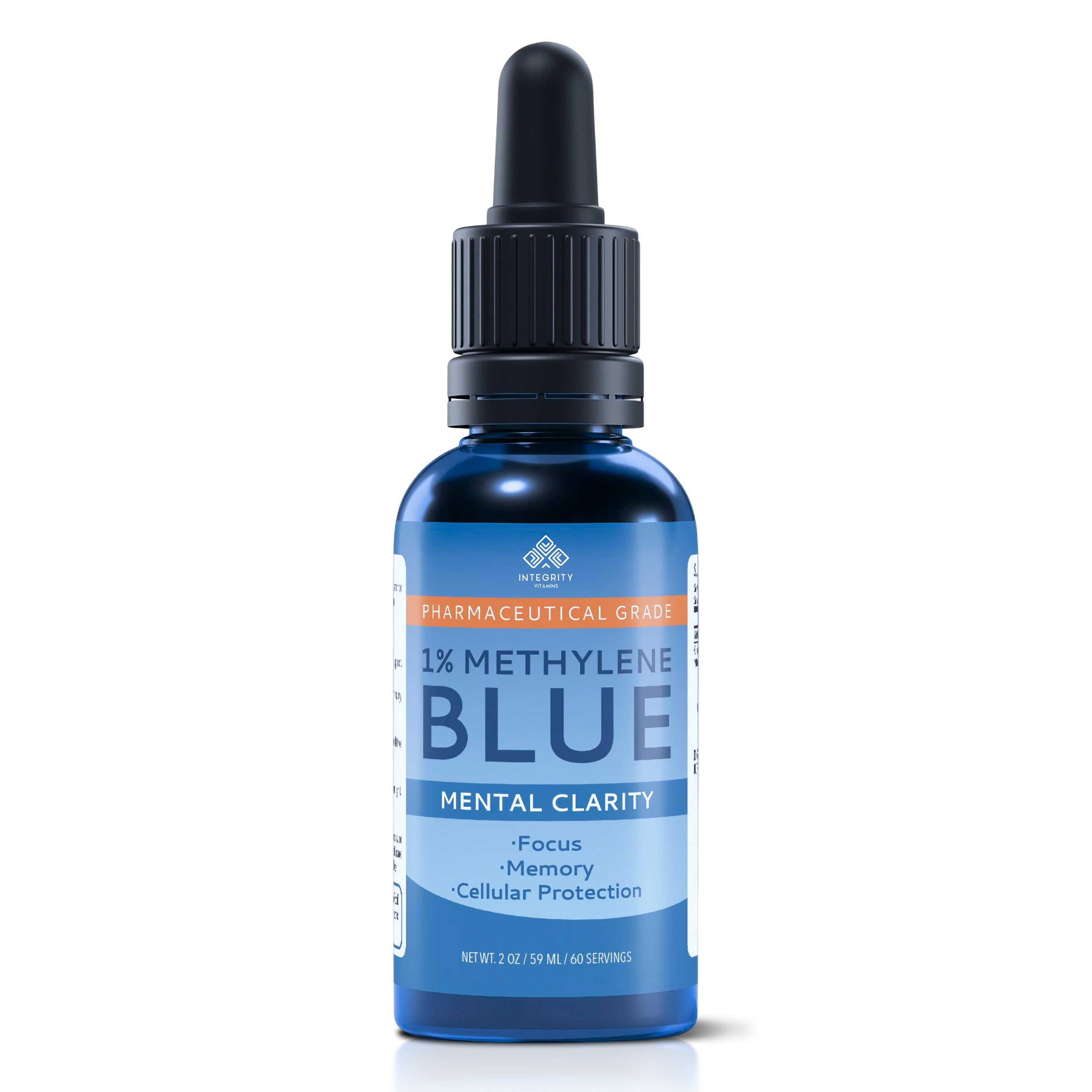 Integrity Vitamins Methylene Blue Drops 1% solution front view