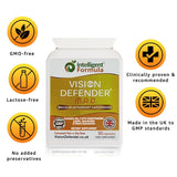 Intelligent Formula Vision Defender MAC Lutein Supplement packaging