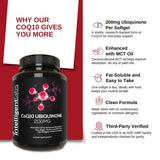 Intelligent Labs CoQ10 Softgels 200mg side view