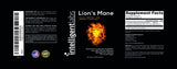 Intelligent Labs Lion’s Mane Mushroom Extract 120 Capsules with a measuring spoon