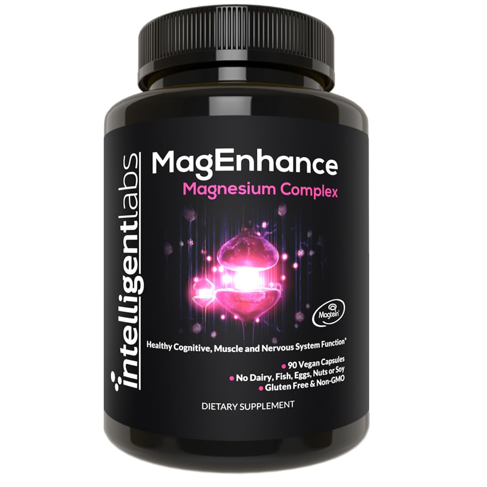 Intelligent Labs Magnesium L-Threonate Capsules front view